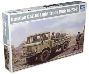 Trumpeter 01017 - Modélisme Jeu de Russian gaz 66 Light Truck II