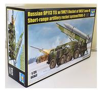 Russian 9p113 Tel W/9m21 Rocket Of 9k52 Luna-m Short-range Artillery Rocket- 1:35e -