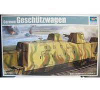 TRUMPETER 01509 GESHUTZWAGEN CANNON CAR Modellino
