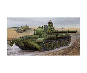 Trumpeter 01550 Kit de modélisme Russe T-62 Mod.1975-KMT-6 Mine Plow