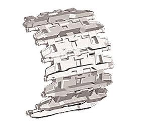 Trumpeter 02052 Modélisme Accessoires IDF Merkava MK3 Track Gauche