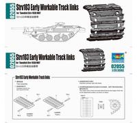 Trumpeter 02055 – 1:3 5 Strv103 Early Réalisable Track à Gauche – Neuf
