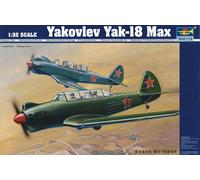 Trumpeter 02213 - Kit Avion Jakowlew Jak-18 Max 1:32 Neuf