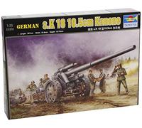 Trumpeter 02305 Kit de modélisme Allemand, 10 cm, K.18 Cannon