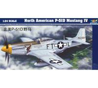 Trumpeter 02401 - 1:24 North American P-51 D Mustang IV - Neuf