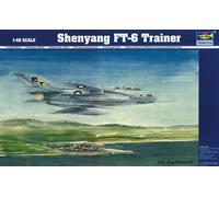 Trumpeter 02813 - 1:48 Shenyang FT-6 Entraîneur - Neuf