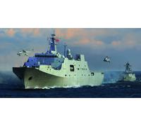Trumpeter 04551 - 1:3 50 Pla Bleu Marine Type 071 Amphibie Transp.dock - Neuf
