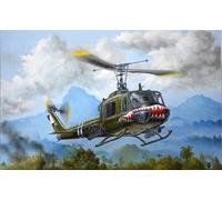 Trumpeter UH-1B Huey Gunship 1/35 — 330+ pièces, cockpit détaillé, rotor F