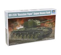 Trumpeter 05553 - Modélisme Jeu de KV 220 Russian Tiger Super Heavy Tank