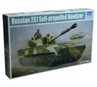 Trumpeter Maquette 2S1 Gvozdika canon automoteur 122 mm – Échelle 1:35