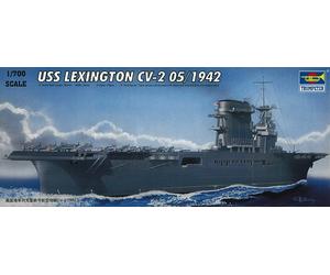 Trumpeter 05716 - 1:700 Uss Lexington CV-2 05/1942 - Neuf