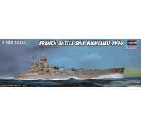 Battelship Richelieu 1949 - 1:700e - Trumpeter G
