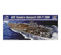 Trumpeter 05754 modèle Kit USS Theodore Roosevelt CVN de 71 2006