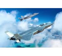 Trumpeter 05864 - 1:48 Chinois J-20S Mighty Dragon - Neuf