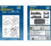Trumpeter TRU06644 1/350 USN LCAC Kit de modélisme en Plastique pour aéroglisseur, Multicolore