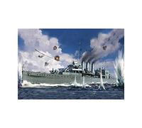 Maquette Bateau Hms Cornwall Trumpeter 06734 1/700ème Maquette Char Promo
