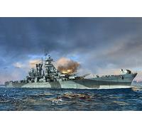 Trumpeter TRU06738 Kit de maquette à l'échelle 1:700-USS Alaska CB-1, non peint