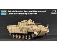 Trumpeter 07102 - 1:72 British Warrior Véhicule De Combat À Chenilles - Neuf