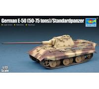Trumpeter Maquette 1:72 Char allemand E-50 Standardpanzer 50–75 t TR07123