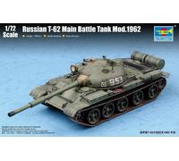 Trumpeter 07146 - 1:72 Char De Combat Principal Russe T-62 Mod.1962 - Neuf