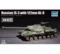 Trumpeter 07163 - Kit 1:72 Du JS-3 Russe 122mm BL-9 - Neuf