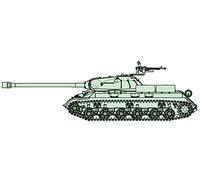 Trumpeter 07163 modèle Kit de Russian JS 3 with BL 9, 122 mm