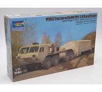 Trumpeter 07177 - M983 Tractor with an/Tpy-2 X Band Radar - échelle 1/72 - boîte de Montage en Plastique