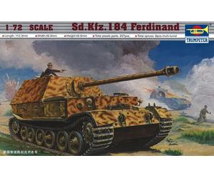 Trumpeter 07205 - 1:72 Sd.kfz. 184 Tigre Ferdinand - Neuf