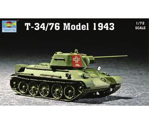 Trumpeter 07208 - 1:72 Soviet T-34/76 Modèle 1943 - Neuf