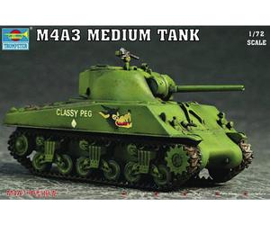 Trumpeter 07224 - 1:72 M4A3 Réservoir - Neuf