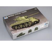 TRUMPETER 07226 MAQUETTE M4A3 76(W) TANK 1/72