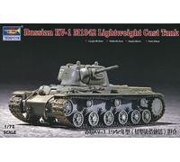 Trumpeter 07233 - 1:72 Russe KV-1 M1942 Léger Cast Réservoir - Neuf