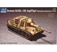 Trumpeter 07254 - 1:72 Allemand Sd.kfz.186 Tigre de Chasse (Henschel Production)