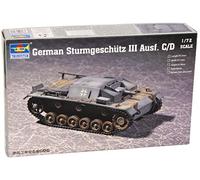Trumpeter 07257 Stug III Ausf C/D 1:72 Plastic Kit