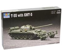Trumpeter 07283 Kit de modélisme T-55 avec KMT-5