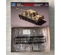 Trumpeter Kit de modélisme Sd.Kfz.186 Jagdtiger Porsche 1:72 Zimmerit 1944 TR07294