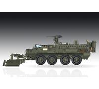 Trumpeter 07427 - 1/72 M1132 Stryker Engineer Squad Véhicule Avec SMP&AMP - Neuf