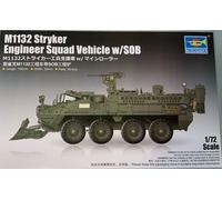 Trumpeter 07456 - 1:72 M1132 Stryker Engineer Squad Véhicule W/ Sob - Neuf