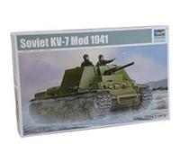 Trumpeter Maquette char Soviet KV-7 Mod. 1941 1/35ème Réf. 09503