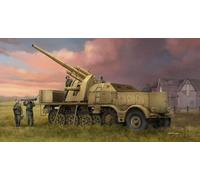 Trumpeter 09577 - 1:35 Camion De Traction Lourd 18 T Avec Flak 8.8Cm - Neuf