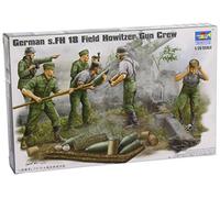 Trumpeter – L'équipage allemand de la Seconde Guerre mondiale s.FH – 1:35