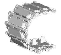 Trumpeter 1:35 - Pzt 89 /Type 89 / Type 83 Workable Track Links