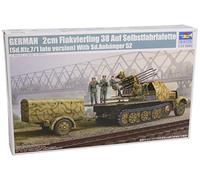 Trumpeter 01524 - 1:3 5 Allemand 2cm Flakvierling 38 Sur