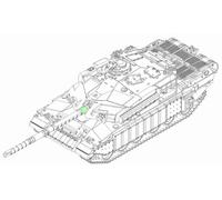 Trumpeter 1:72 - British Challenger 1 avec Armour MBT