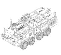 Trumpeter 1:72 - US Army M1131 Stryker FSV