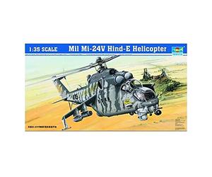 Trumpeter - 5103 - Hélicoptère militaire Mil Mi-24V Hind-E