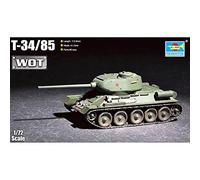 Trumpeter 7167 T-34/85 Kit de Construction en Plastique Couleur
