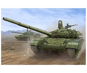 Trumpeter 750925 Russian T-72B/B1 (w reactiv Armor) 1/16 T72B/B1 MBT avec Contact 1", modèle de modélisme