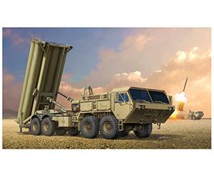 Trumpeter 751054 Terminal High Altitude Area Defence 1/35 THAAD Système de défense Anti-Missiles Kit de modélisme