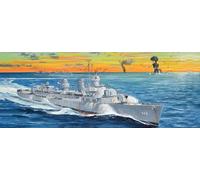 Trumpeter Maquette bateau USS Fletcher DD-445 Échelle 1:200 175 pièces plastique